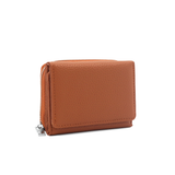 Kompakt női pénztárca – téglabarna