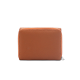 Kompakt női pénztárca – téglabarna