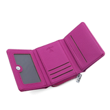 Kompakt női pénztárca – fukszia