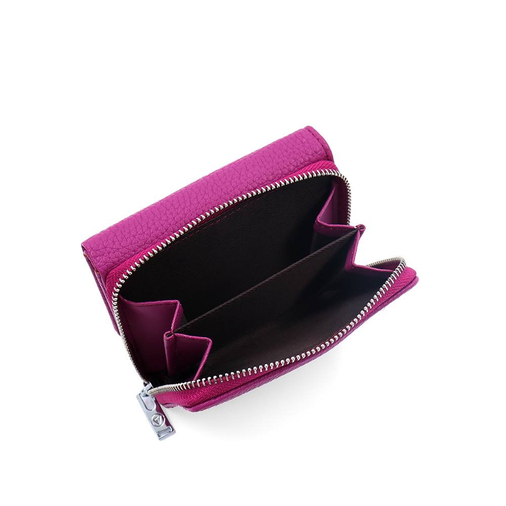 Kompakt női pénztárca – fukszia