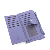 Női pénztárca csuklópánttal – lila