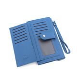 Női pénztárca csuklópánttal – kék