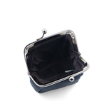 Pénztárca fémkeretes kapoccsal – sötétkék