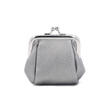 Pénztárca fémkeretes kapoccsal – ezüst