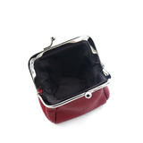 Pénztárca fémkeretes kapoccsal – piros