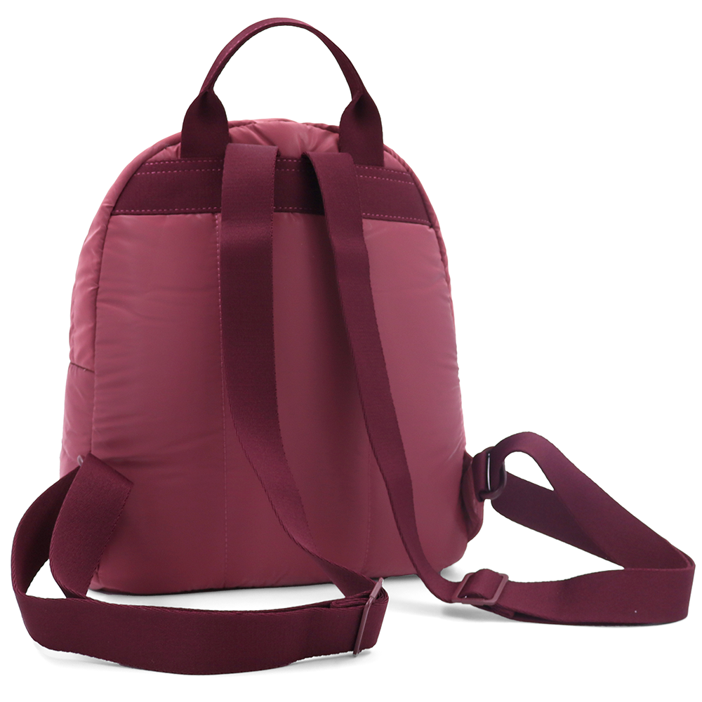 David Jones – Női vászon hátizsák macival – bordó