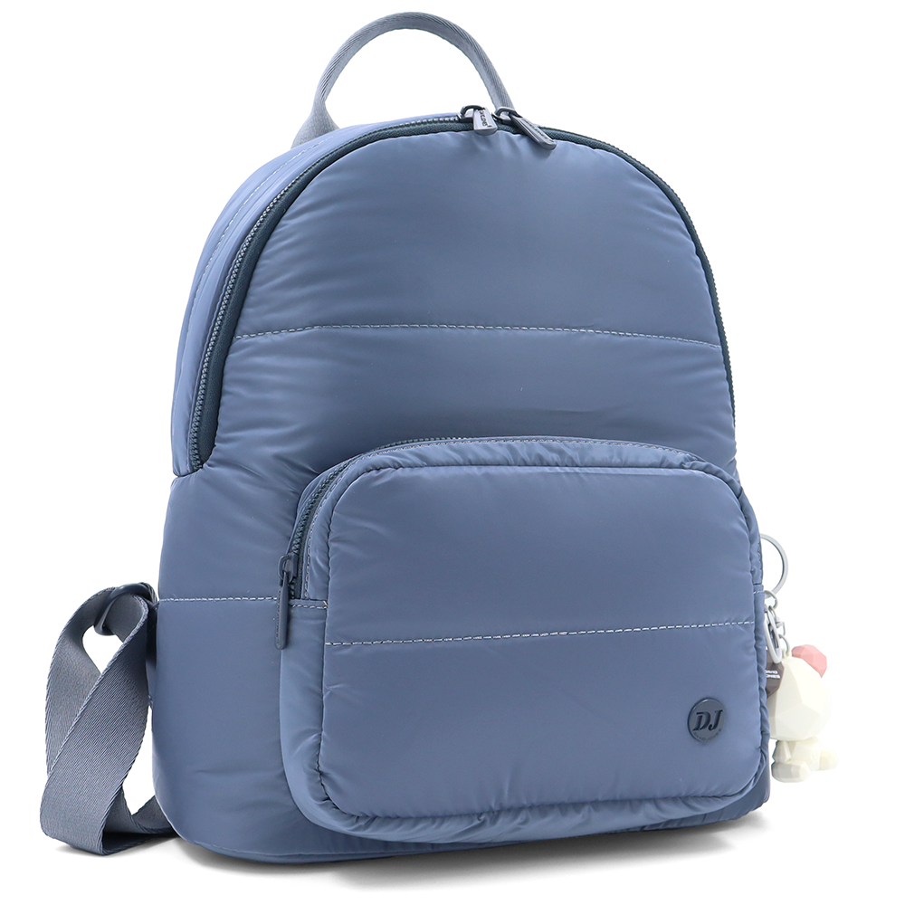 David Jones – Női vászon hátizsák macival – kék