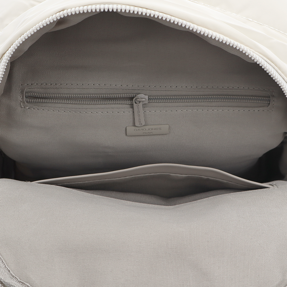 David Jones – Női vászon hátizsák macival – bézs