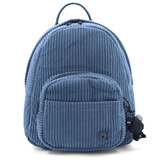 David Jones – Hátizsák kordbársonyból lógó macival – kék