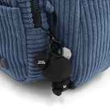 David Jones – Hátizsák kordbársonyból lógó macival – kék