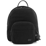 David Jones – Hátizsák kordbársonyból lógó macival – fekete