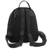 David Jones – Hátizsák kordbársonyból lógó macival – fekete