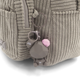 David Jones – Hátizsák kordbársonyból lógó macival – világosbarna