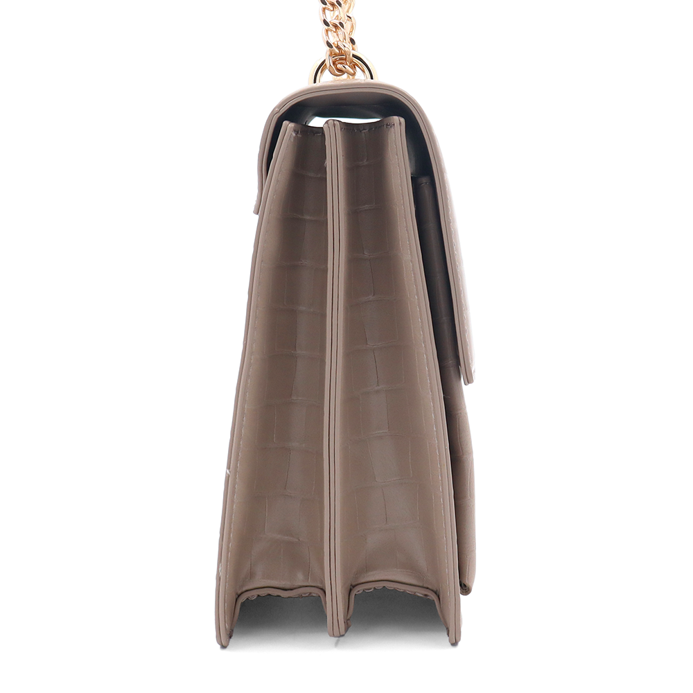 David Jones – Női válltáska mintával – világosbarna