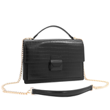 David Jones – Női válltáska mintával – fekete