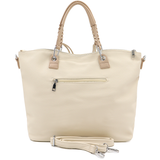 Nagy női táska – bézs/világosbarna