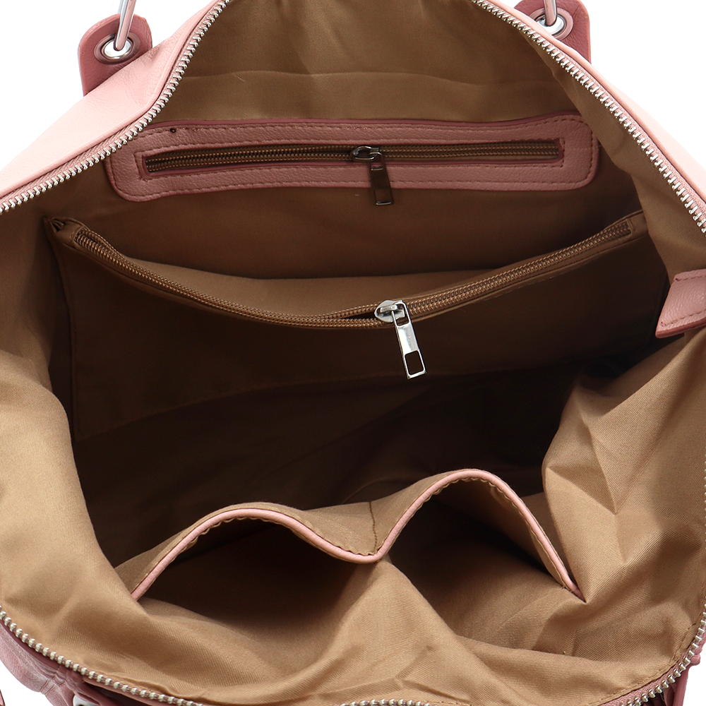 Nagy női táska – rózsaszín