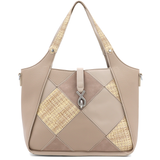 Nagy női táska – világosbarna