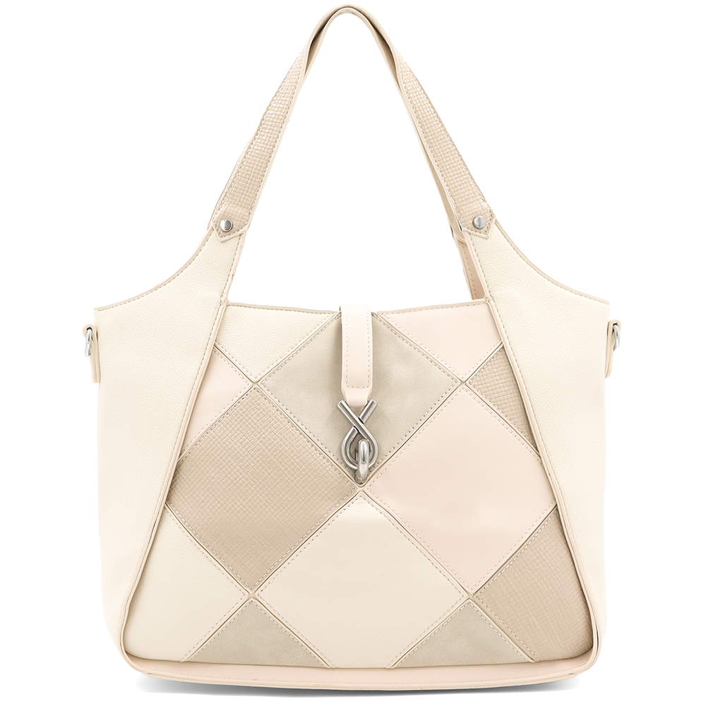 Nagy női táska – bézs