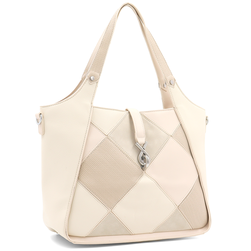 Nagy női táska – bézs