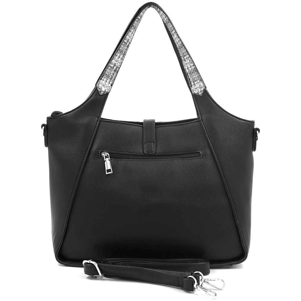 Nagy női táska – fekete