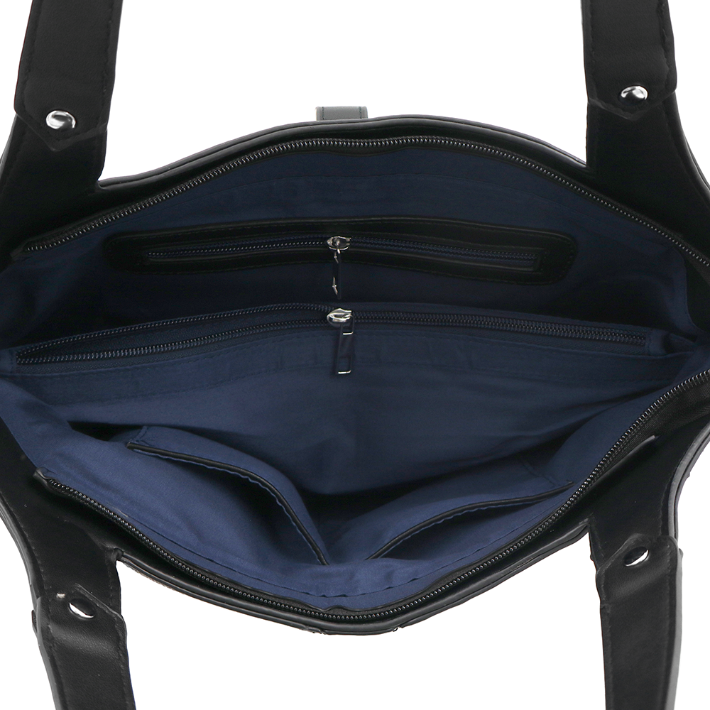 Nagy női táska – fekete