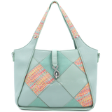 Nagy női táska – mentazöld