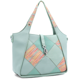 Nagy női táska – mentazöld