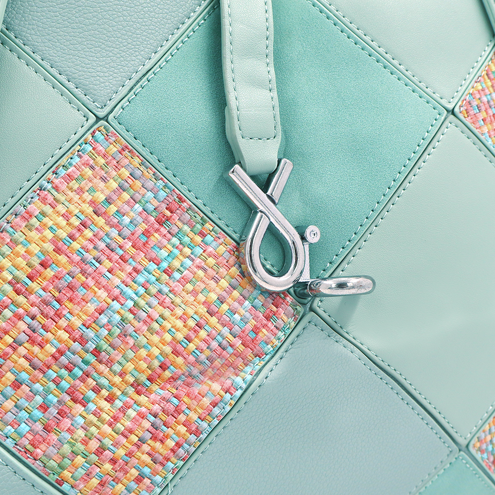 Nagy női táska – mentazöld