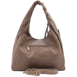 Nagy női táska típusú táska – világosbarna