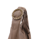 Nagy női táska típusú táska – világosbarna