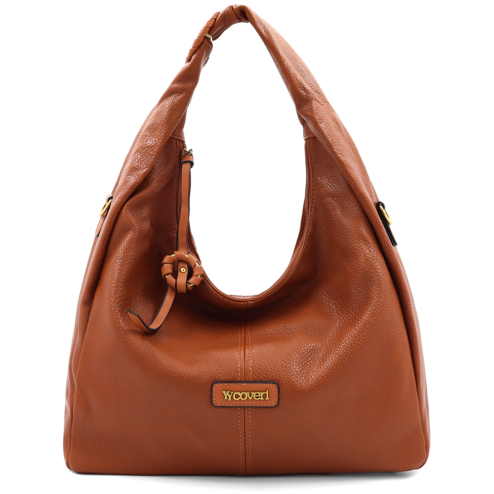 Nagy női táska típusú táska – téglabarna