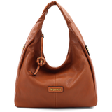 Nagy női táska típusú táska – téglabarna