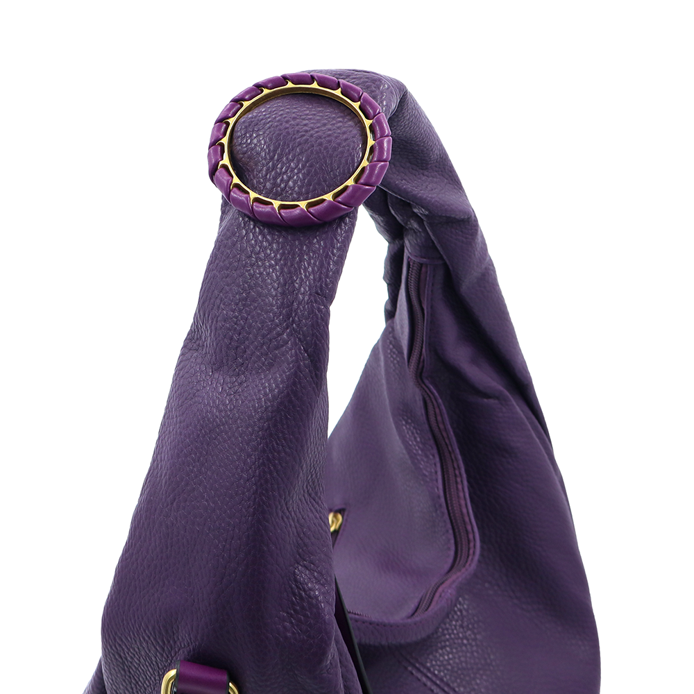 Nagy női táska típusú táska – lila