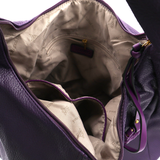 Nagy női táska típusú táska – lila