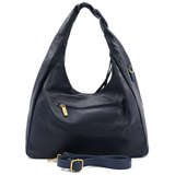 Nagy női táska típusú táska – sötétkék