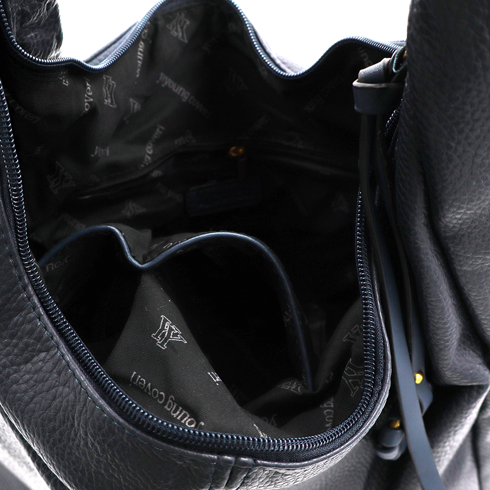 Nagy női táska típusú táska – sötétkék