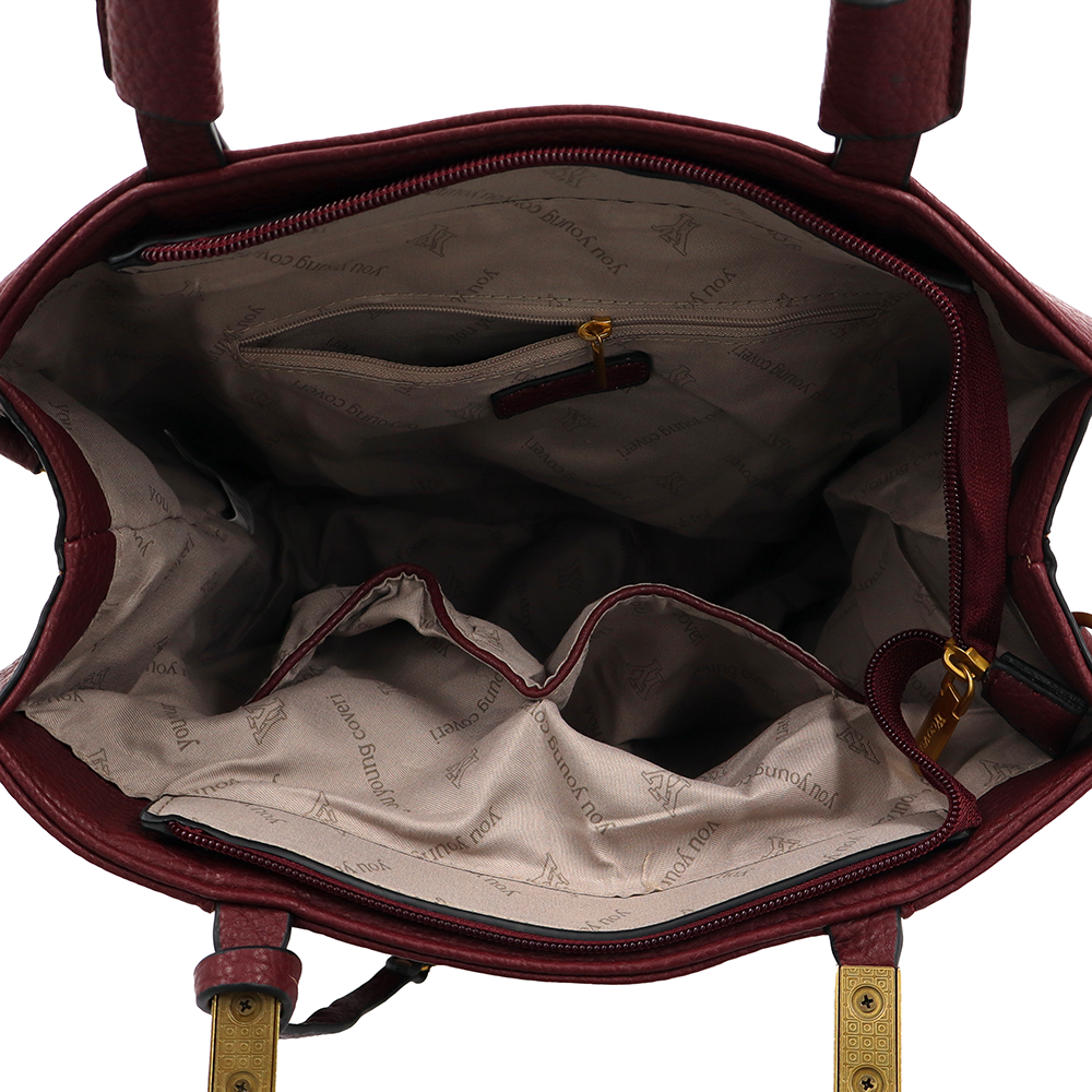 Női táska – bordó