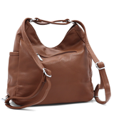 2 az 1-ben – táska és hátizsák – téglabarna