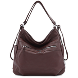 2 az 1-ben – táska és hátizsák – barna