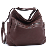 2 az 1-ben – táska és hátizsák – barna