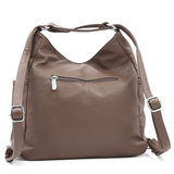 2 az 1-ben – táska és hátizsák – világosbarna