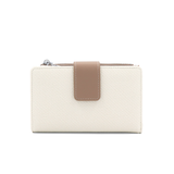 Női pénztárca sok rekesszel – bézs/világosbarna