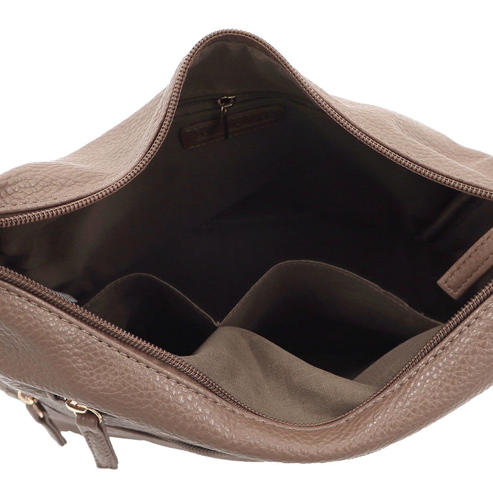 Női válltáska – világosbarna