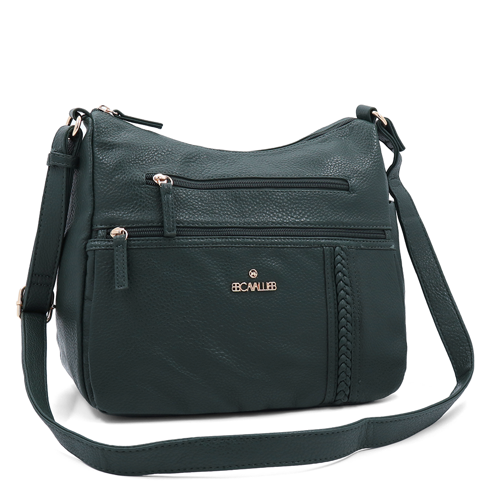 Női válltáska – zöld