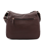 Női válltáska – sötétbarna