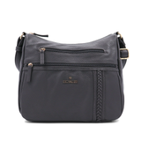 Női válltáska – szürke