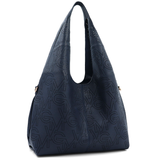 SZETT – Női táska típusú táska + válltáska – sötétkék
