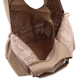 SZETT – Női táska típusú táska + válltáska – világosbarna