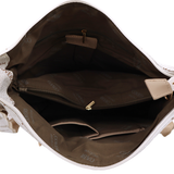 2 az 1-ben – Táska és hátizsák mintás – bézs